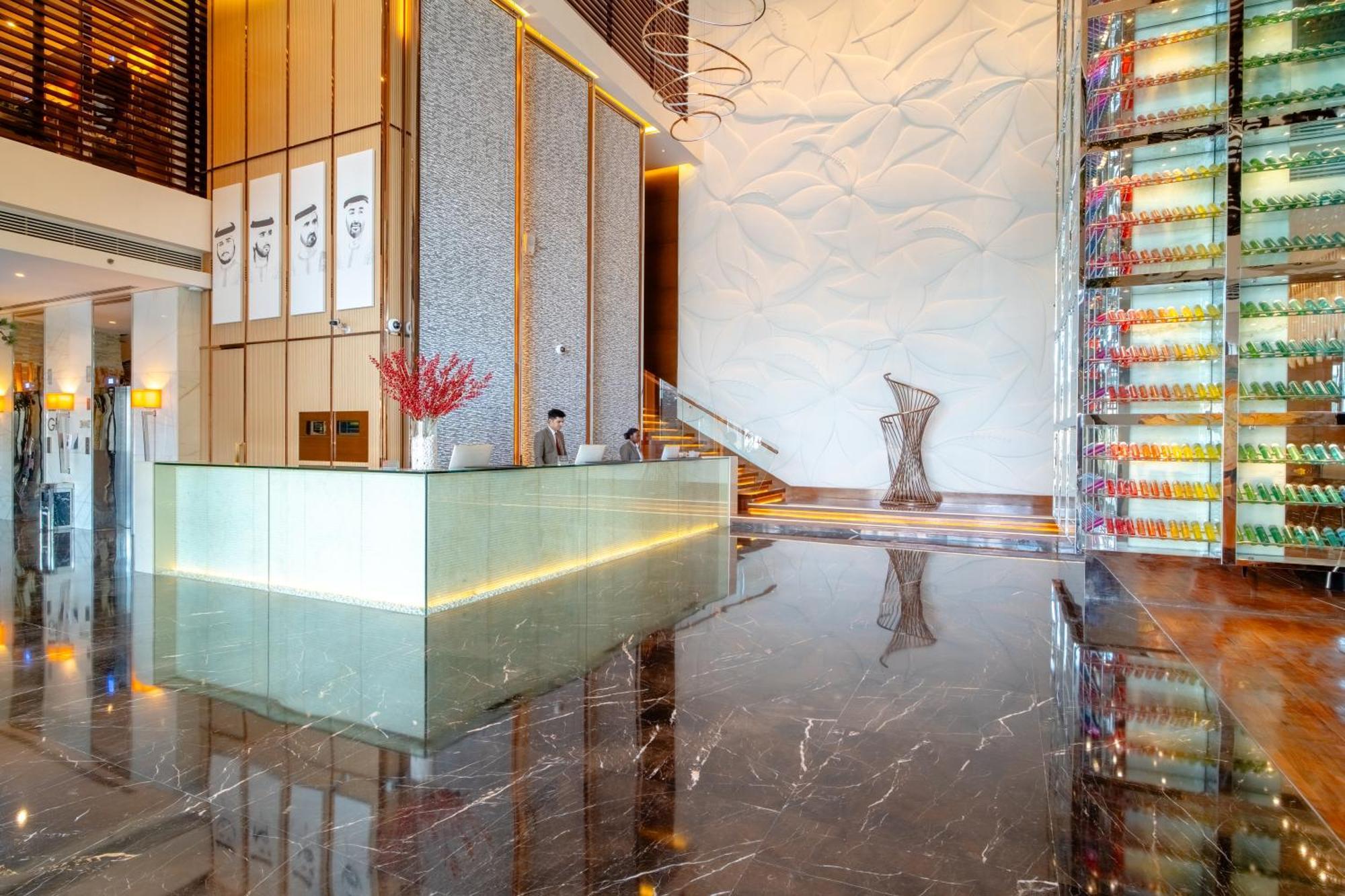 Asiana Hotel Dubái Exterior foto Lobby