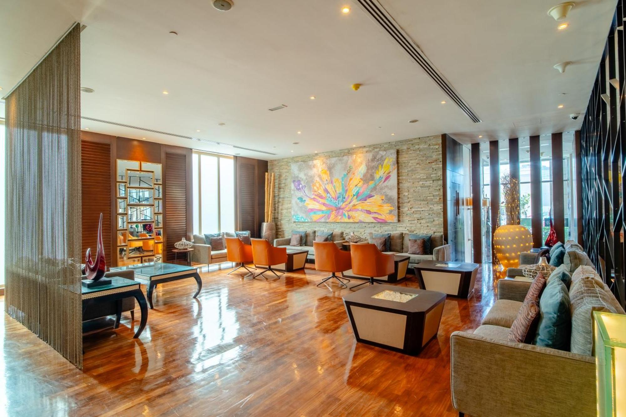 Asiana Hotel Dubái Exterior foto The lobby of the hotel