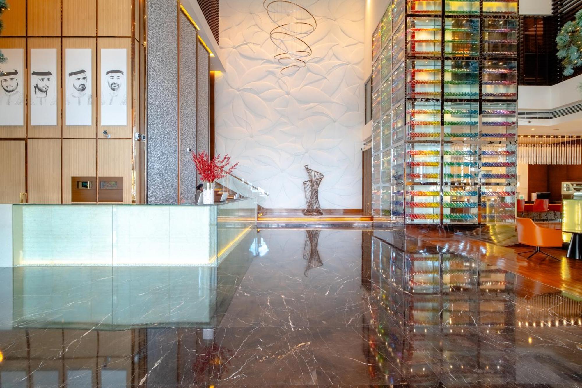 Asiana Hotel Dubái Exterior foto The lobby of the hotel